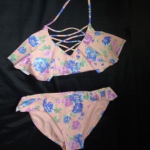 No Boundaries Floral Bikini Medium